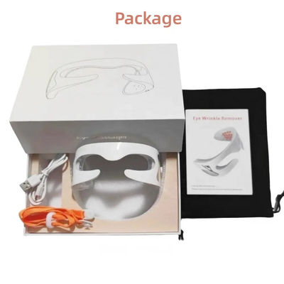 Gezicht huidverzorgingsmachine geleid rood licht therapie masker oogmassageur voor draadloos slim apparaat