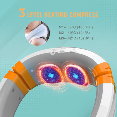 Intelligente neklift massagetoestel met twee handen LED-verwarmer en EMS 1kg aanpassen