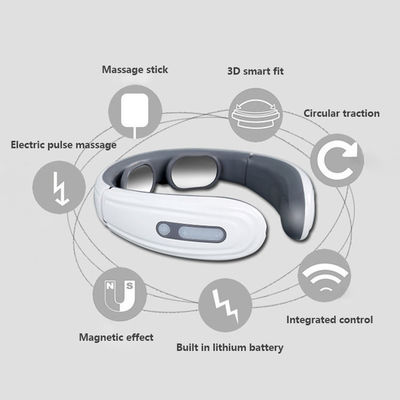 Draagbaar pulsapparaat Shiatsu nekmassager met 19X18X6,5 cm
