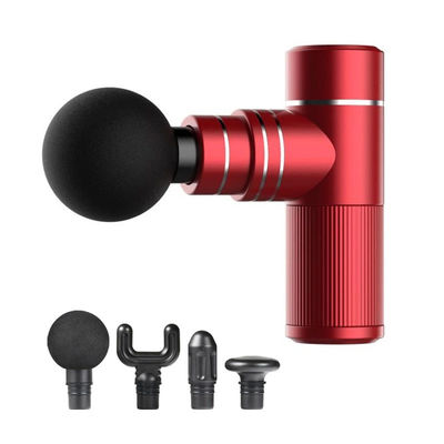 1200mAh batterij Lichaamsrelaxatie Massage pistool Vibratie Spierrelaxatie Sport pistool Zwart