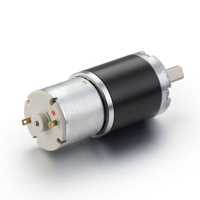 Hoge koppel 0.03-2.N.m 36mm DC loopbandmotor met laag geluid en zwarte kleur 12V 24V