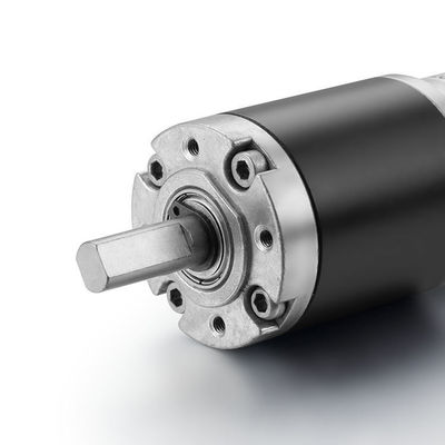 Hoge koppel 0.03-2.N.m 36mm DC loopbandmotor met laag geluid en zwarte kleur 12V 24V