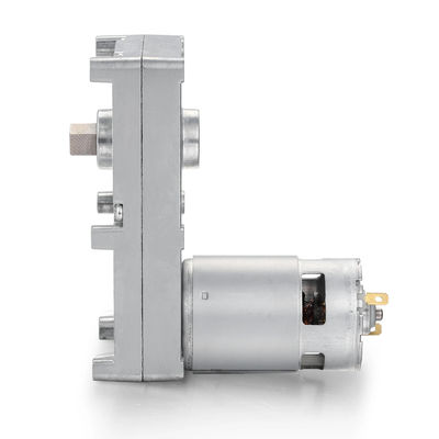 Hoog koppel laag toerental Universele 12V gelijkstroomversnellingsmotor Model IP 44 Beschermingsspurversnellingsontwerp