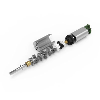 20W 2000W DC-motor met laag geluid, laag hoog koppel, planetaire reductiemotor met encoder