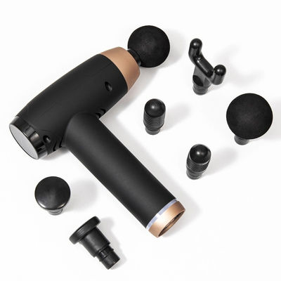 Deep Tissue Electric Massage Gun met 6 koppen 30 snelheden LCD display en USB opladen 1kg