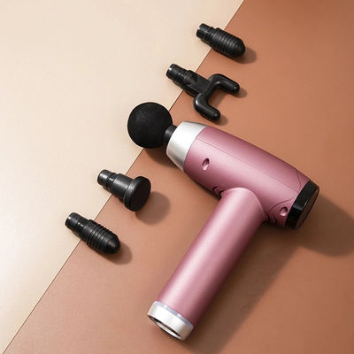 Deep Tissue Electric Massage Gun met 6 koppen 30 snelheden LCD display en USB opladen 1kg