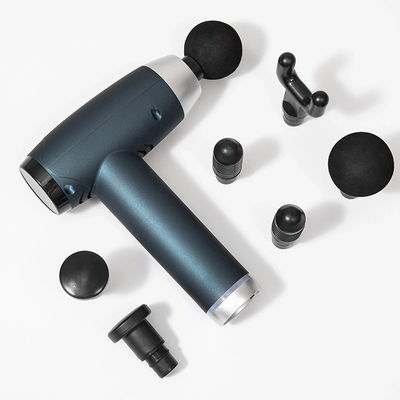 Deep Tissue Electric Massage Gun met 6 koppen 30 snelheden LCD display en USB opladen 1kg