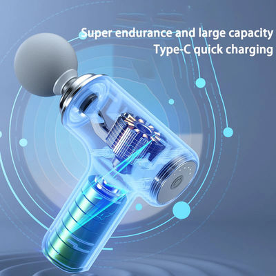 60W motorvermogen Deep Tissue Muscle Percussion Massage Gun voor effectieve fascia massage