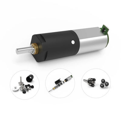Elektrische auto's 12V24V Laag geluid Hoog koppel DC Planetaire reductiemotor met encoder