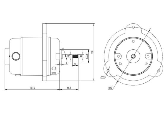 High Speed 4000rpm 120v 240v 50/60Hz AC Universal Electric Motor 15w 20w voor loopband