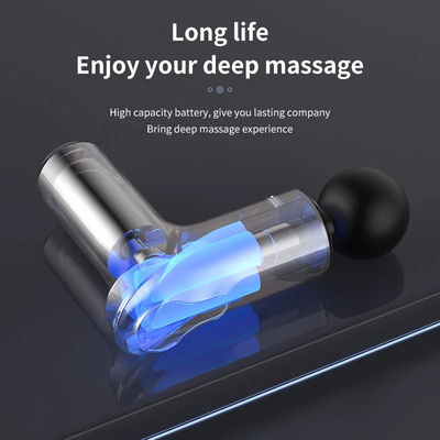 5 snelheidsniveaus Handheld Mini Massager Gun voor gerichte diepe weefselpercussietherapie