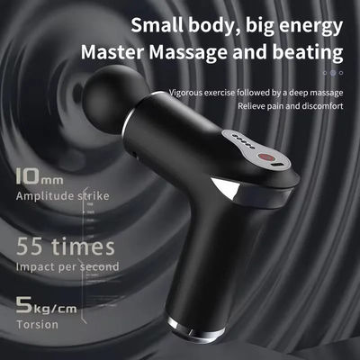 5 snelheidsniveaus Handheld Mini Massager Gun voor gerichte diepe weefselpercussietherapie
