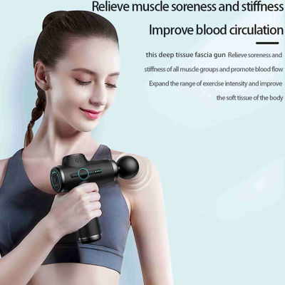 Mini Fascia spiermassage pistool met 5 snelheidsniveaus Pocket-size 2-3 uur oplaadtijd