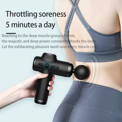 Mini Fascia spiermassage pistool met 5 snelheidsniveaus Pocket-size 2-3 uur oplaadtijd