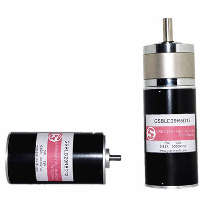 GS Micro Gear Motor Kleine borstelloze gelijkstroommotor met 400 tpm snelheid en IE 4 bescherming