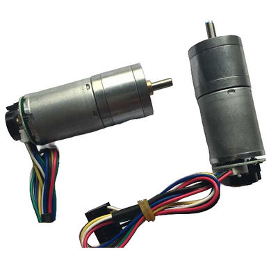 Kleine apparaten versnellingsmotor met permanente magneetconstructie en 7,4 V nominale spanning