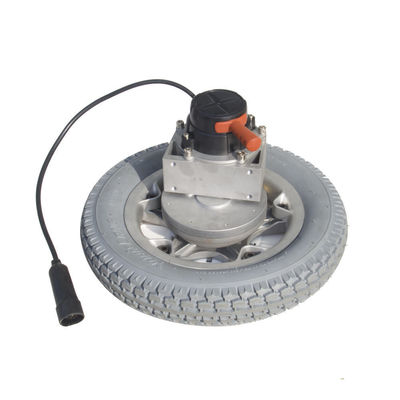 Krachtige rolstoel aandrijving motor 250w 24v DC borstelloze versnellingsmotor met elektromagnetische rem