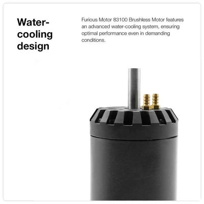 Permanente magneet 4kw Uitgangsvermogen Kleine borstelloze gelijkstroommotor voor elektrisch surfboard