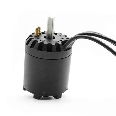 Permanente magneet 4kw Uitgangsvermogen Kleine borstelloze gelijkstroommotor voor elektrisch surfboard