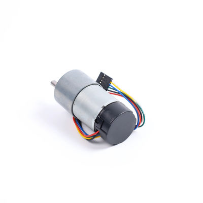 Automatische deurmotor 12V kleine permanente magneet elektrische motor met reductie DC versnellingsmotor 37mm