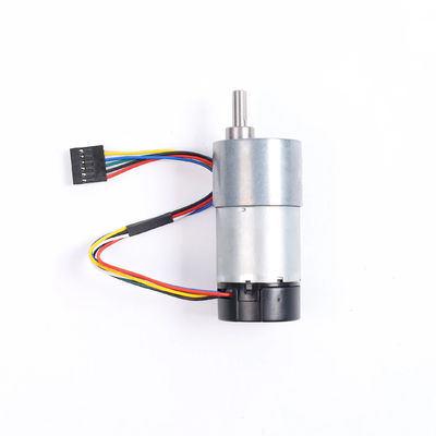 Automatische deurmotor 12V kleine permanente magneet elektrische motor met reductie DC versnellingsmotor 37mm
