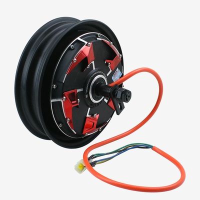 Waterdichte elektrische motorfiets scooter met dubbele hal borstelloze DC hogesnelheidsmotor