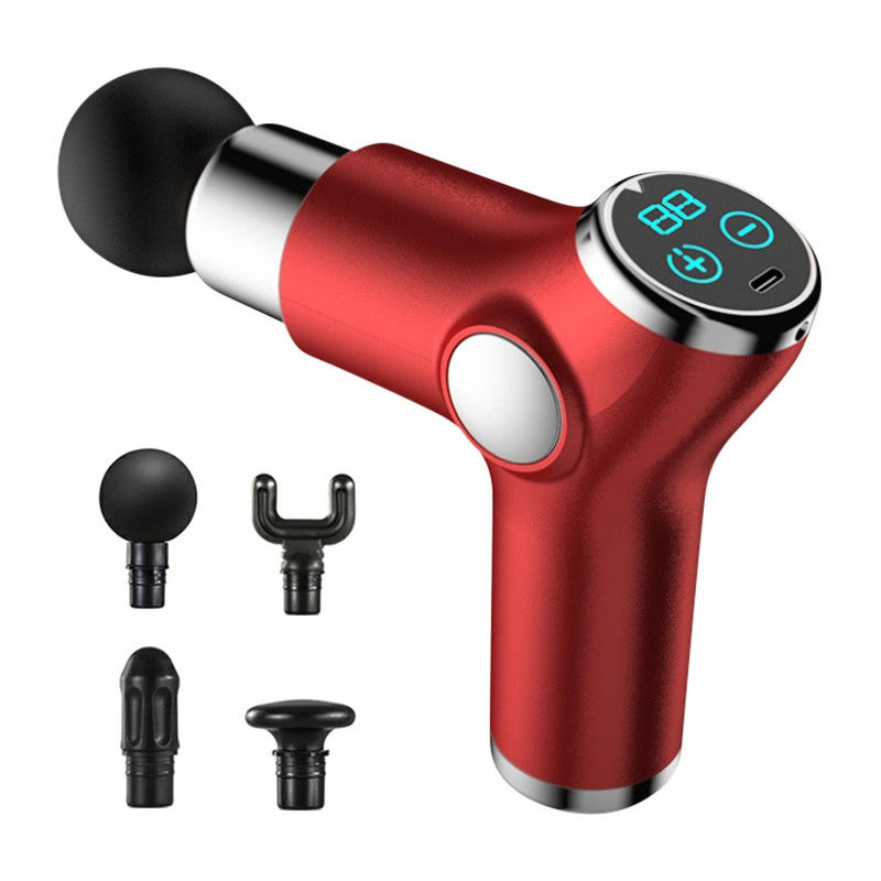 Ontspan je spieren met draagbaar deep tissue percussion massage pistool 1.02kg 3500rmp max 20W