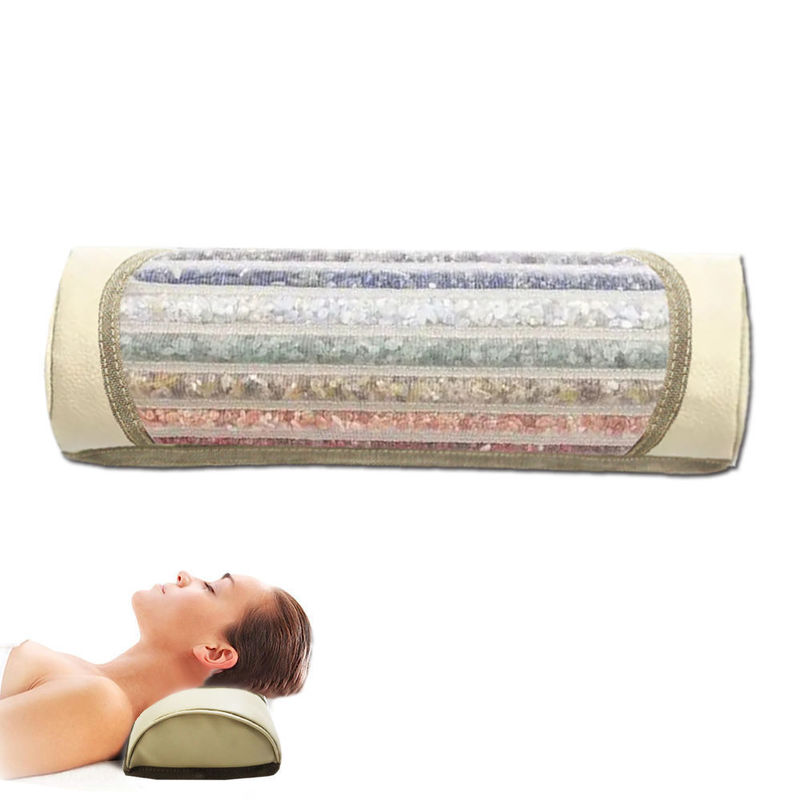 Memory Foam Massage Kissen met 7 Kleuren Regenboog Chakra Batterij Capaciteit 3.7V 2000mAh