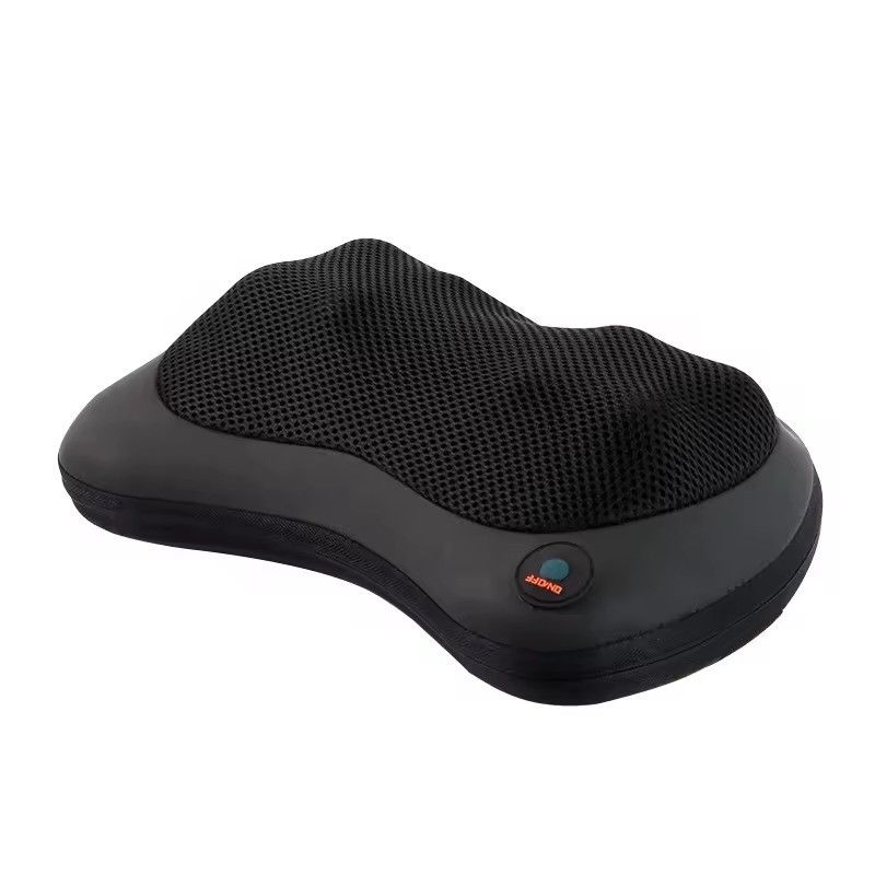 Handmatige besturing 4 Hoofden Neck Massage Auto kussen Massager met timing functie 1,5 kg Gewicht