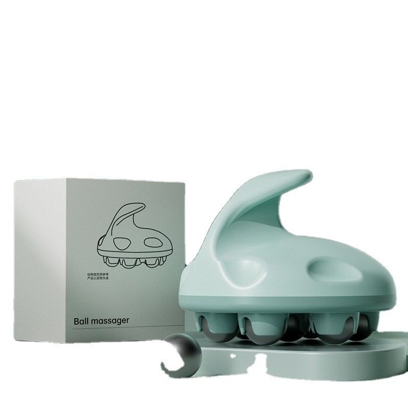 Spieren rug nek gewricht Voet schouder been vetverbranding Lichaamsvorming Massagetool Buik dij Kalf afslanken 3D-roller massager