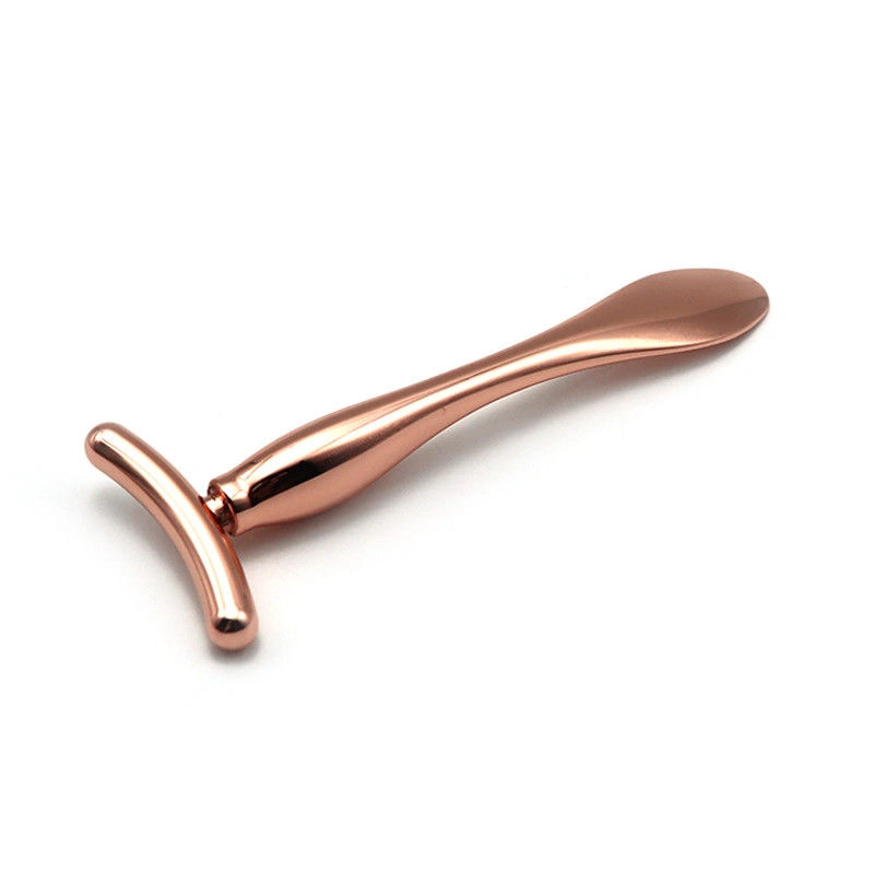 Gezichtsmassage gereedschap Elektrische massager stok voor het gezicht Metalen oogcrème Serum Mini-apparaat