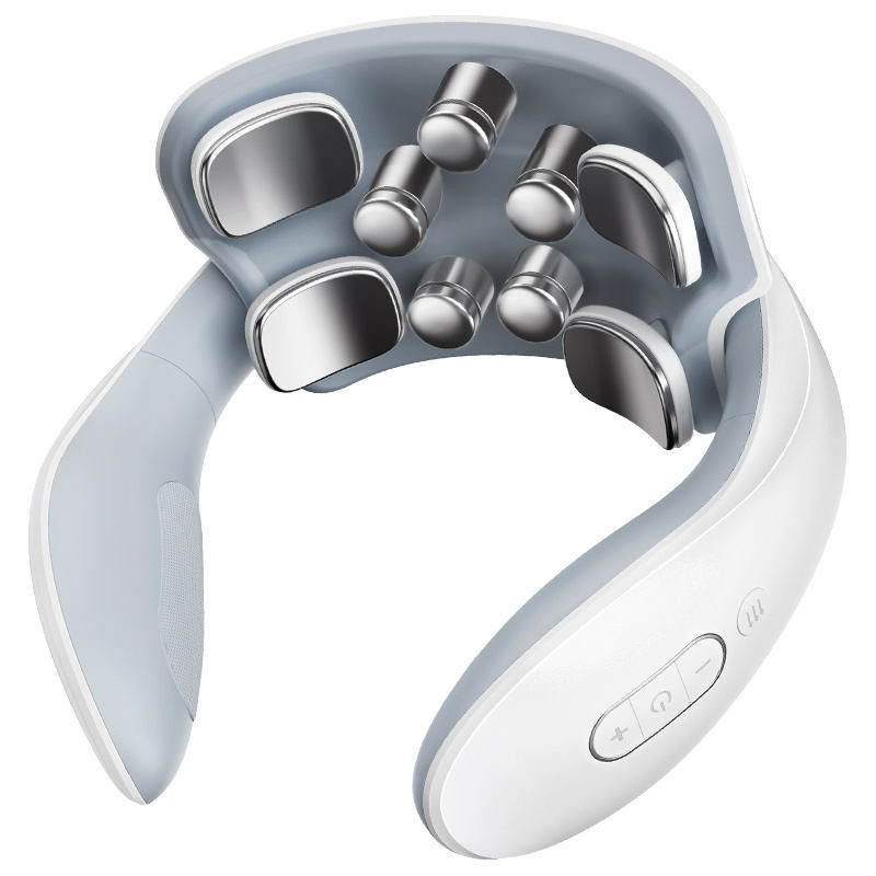 0.5 kg Custom Travel Smart Wireless U-vormige elektrische nek- en schoudermassage met verwarmingsplaster