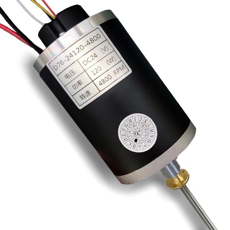Volledig afgesloten beschermende functie 24v 20000 tpm 775 gelijkstroommotor Elektromotor voor tandwielmotor