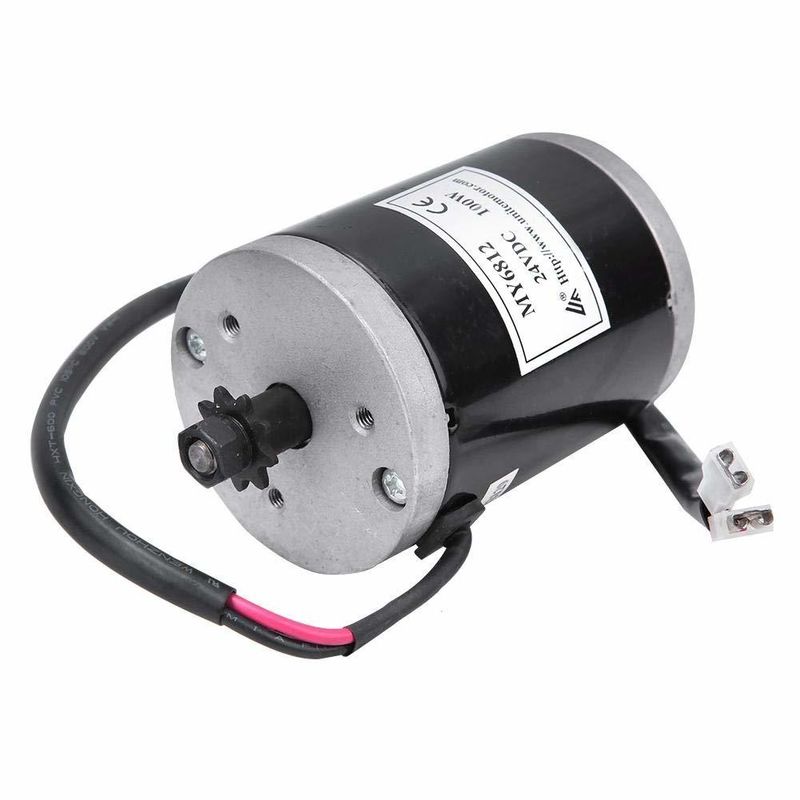 Elektrische fiets scooter E-fiets controller geborstelde motor 24V 100w hoge snelheid met riem katrol