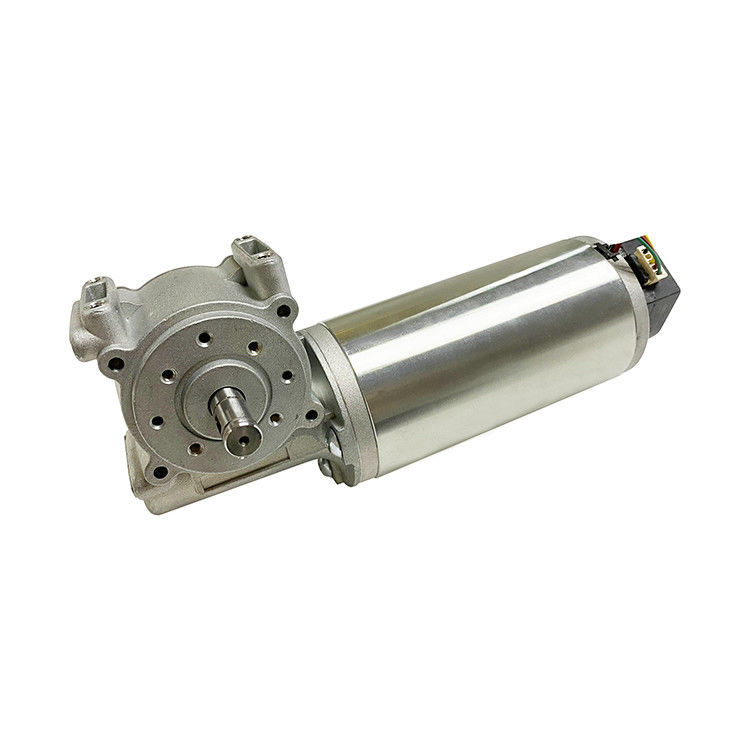 High Torque 63mm Worm Gear Brushed DC Motor voor zware toepassingen