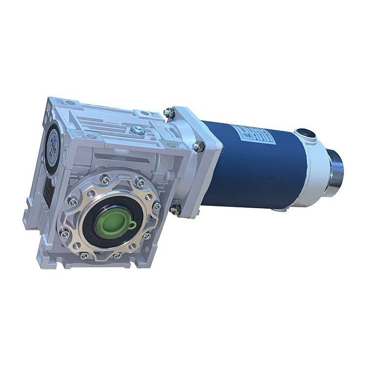 80mm 250W/300W High Torque Worm Gear Electric DC Motor 12V 24V voor rechthoekmachine