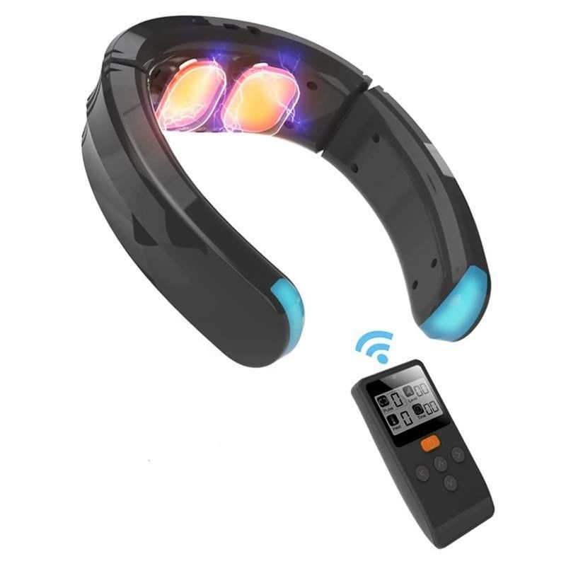 Intelligente neklift massagetoestel met twee handen LED-verwarmer en EMS 1kg aanpassen