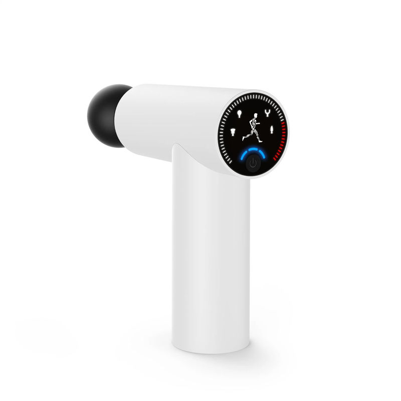 Draagbaar mini-massagepistool voor slimme handgehechte lichaamsmassage Ruis 30dB Auto Timer 15min