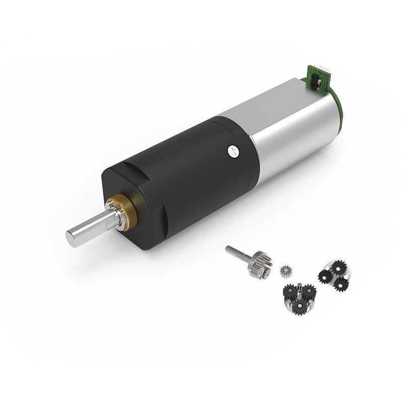 Elektrische auto's 12V24V Laag geluid Hoog koppel DC Planetaire reductiemotor met encoder