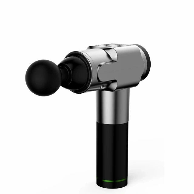 Handvat Vibrerend Weefsel Fascia Spiermassage pistool 6 massagekoppen voor het ontspannen van spieren