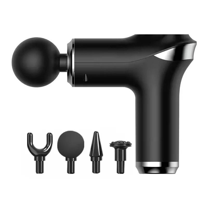 5 snelheidsniveaus Handheld Mini Massager Gun voor gerichte diepe weefselpercussietherapie