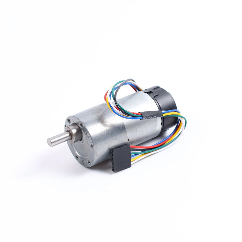 Automatische deurmotor 12V kleine permanente magneet elektrische motor met reductie DC versnellingsmotor 37mm
